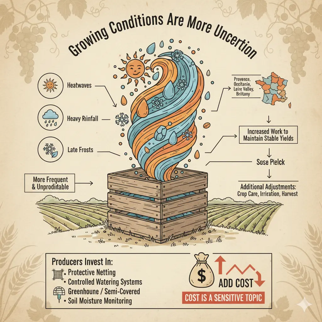 French Fresh Produce Market 