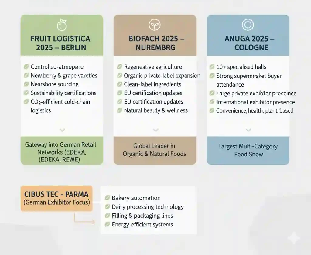 German Food & Drink Trade Events 2025