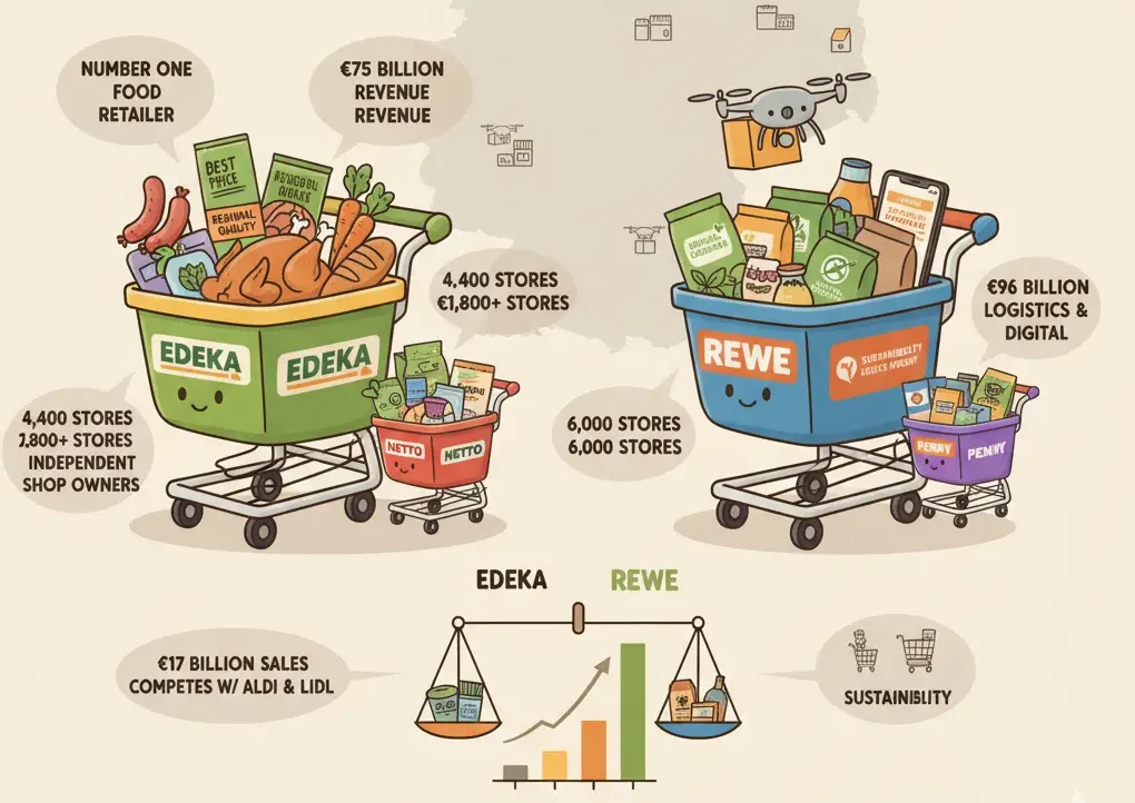 German Grocery Market Share 2025