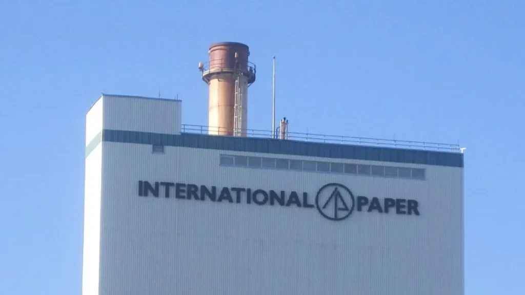 International Paper facility exterior illustrative image