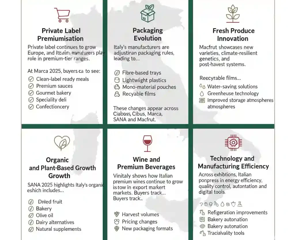 Italian Food and Drink Trade Events