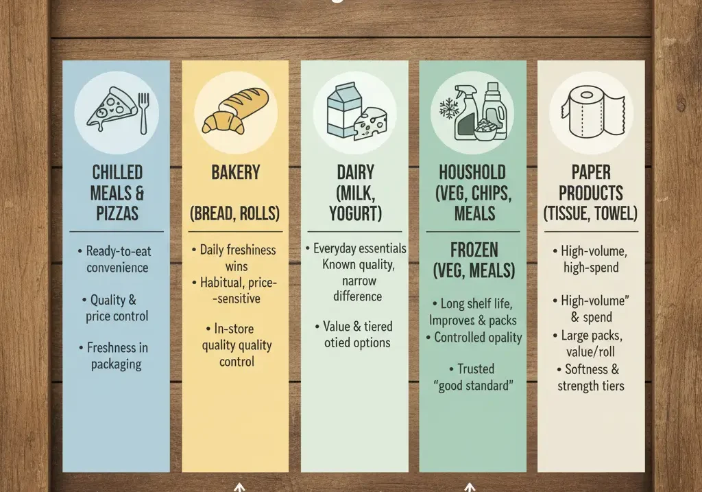 Most Popular Private Label Products in UK Supermarkets