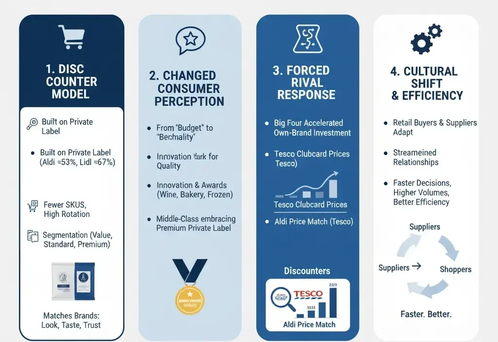 Private Label Growth in UK Supermarkets