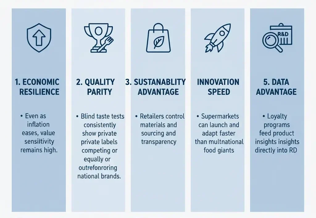 Private Label Growth in UK Supermarkets 