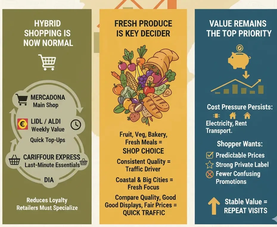 Supermarket Trends in Spain 2025