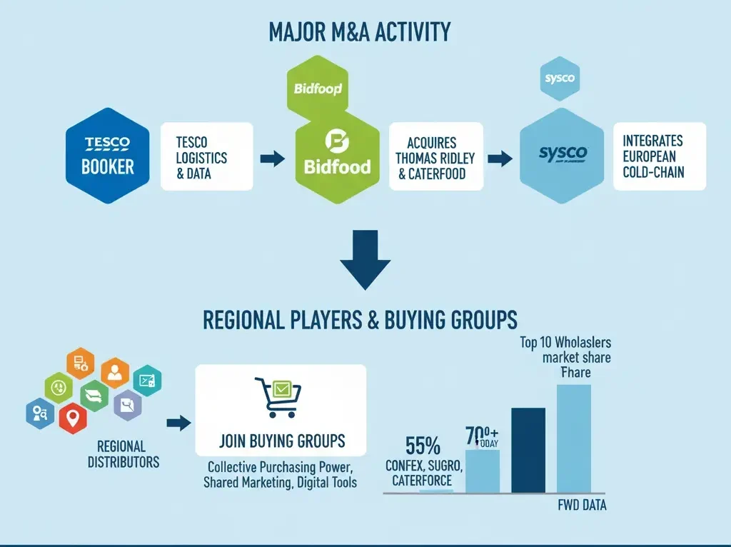 Top FMCG Distributors UK – Leading Food & Drink Wholesale