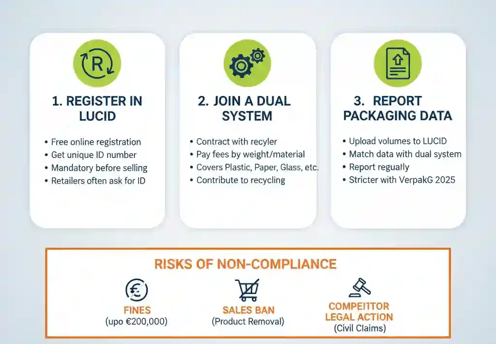 Germany’s VerpackG and LUCID Register