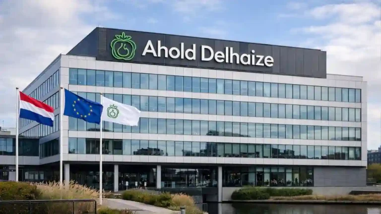 Ahold Delhaize headquarters building in Zaandam, Netherlands