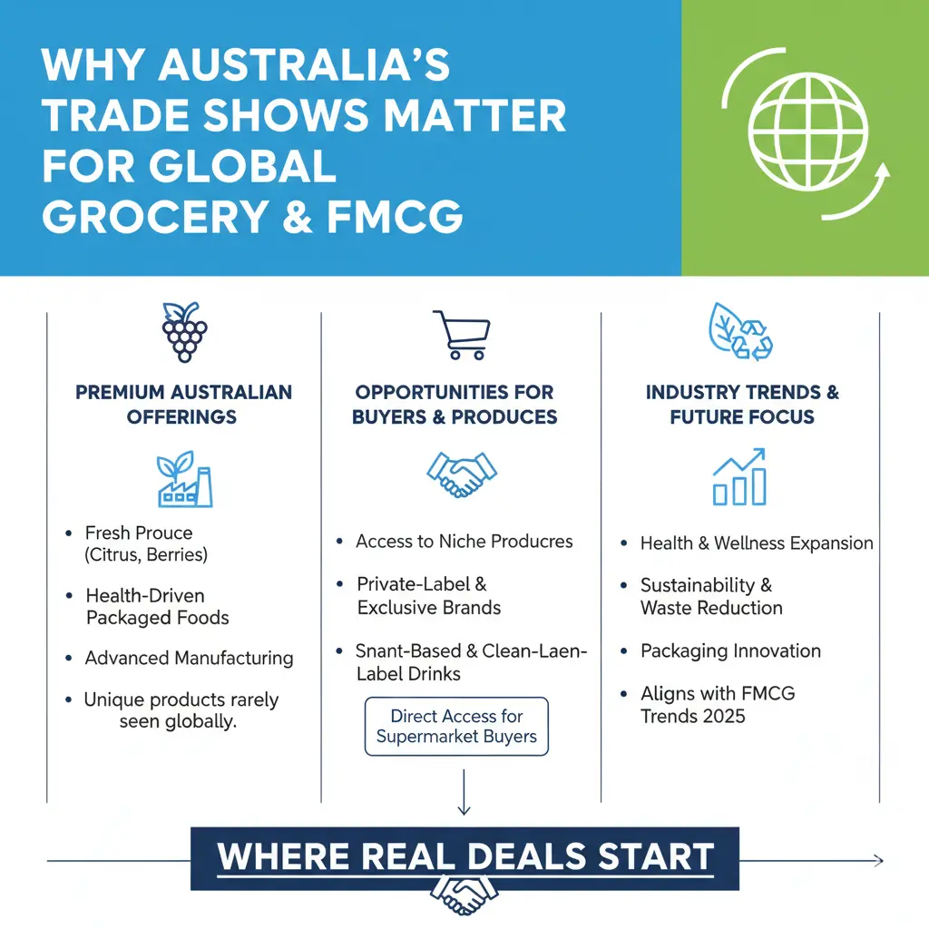 Key Food and Retail Trade Shows in Australia 2025