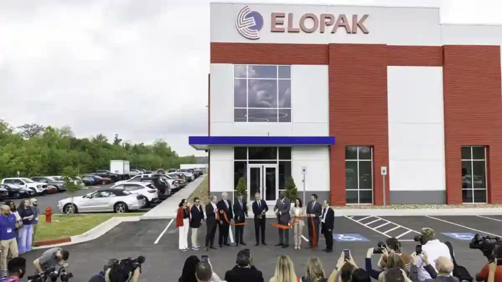 Elopak carton packaging production facility