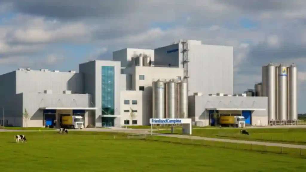 FrieslandCampina operates dairy processing sites across Europe.