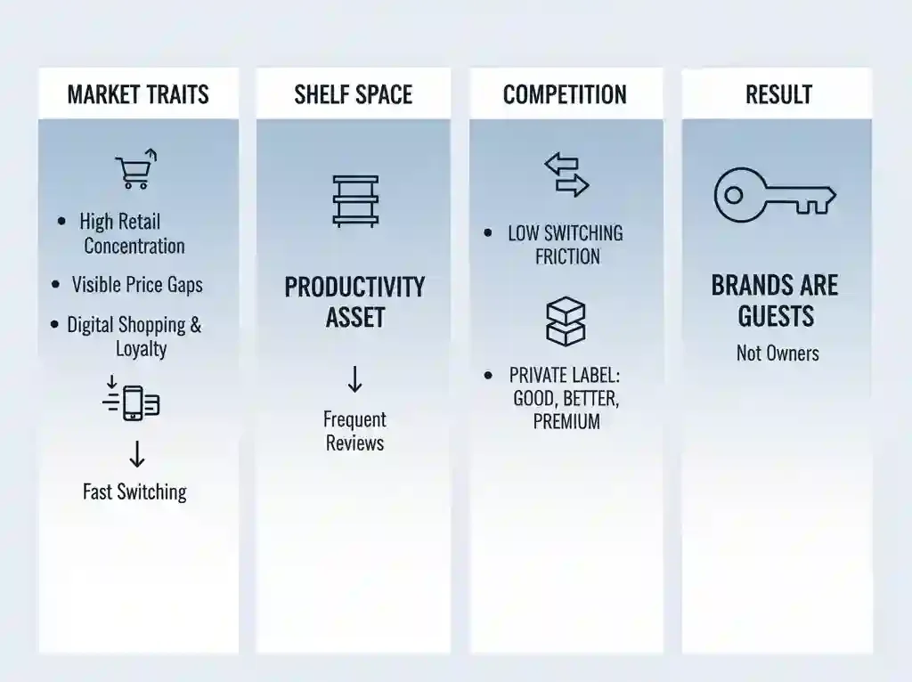 Netherlands A-Brands vs Private Label