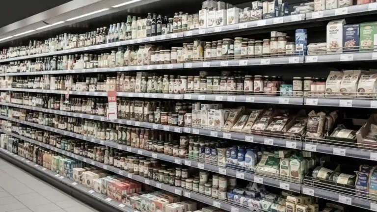 Packaging in Switzerland retail supermarkets