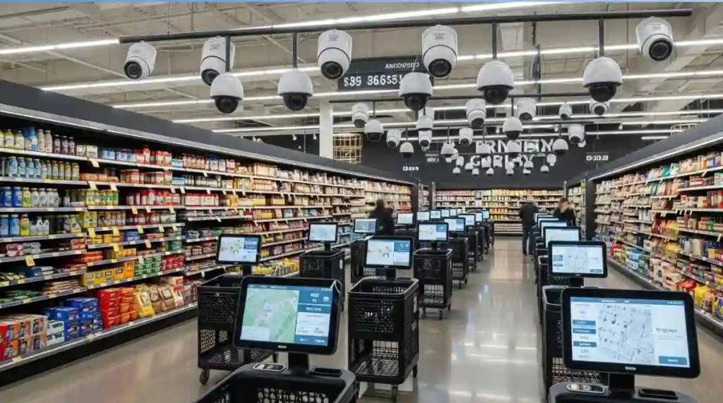US grocery retail technology 2025
