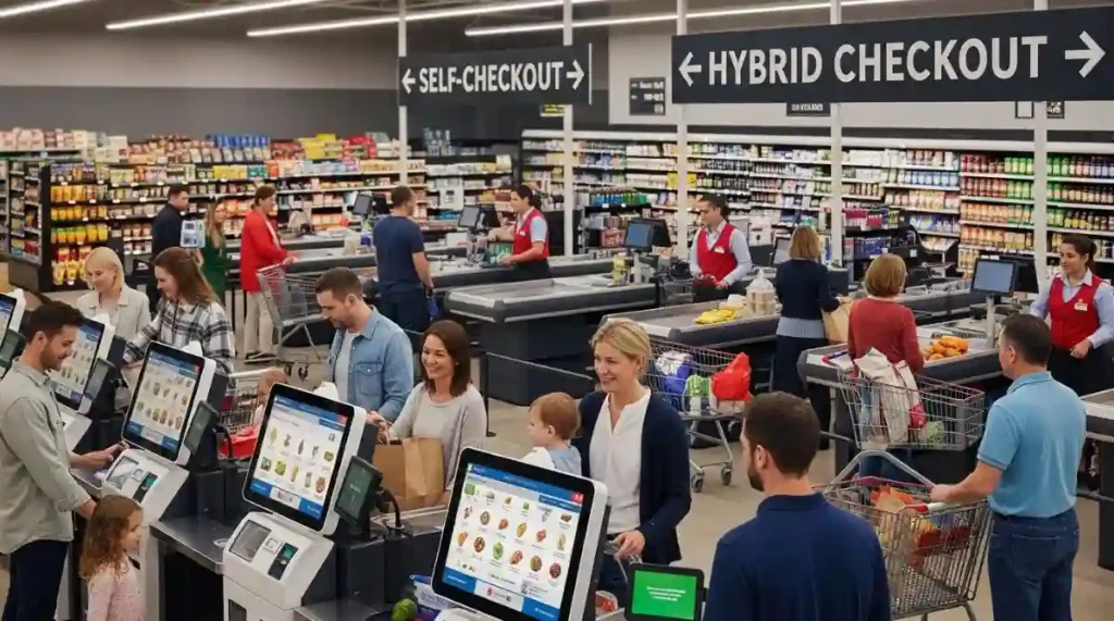 Self-Checkout and Hybrid Checkout in 2025