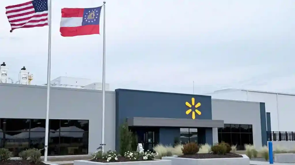 Walmart milk processing facility in Georgia