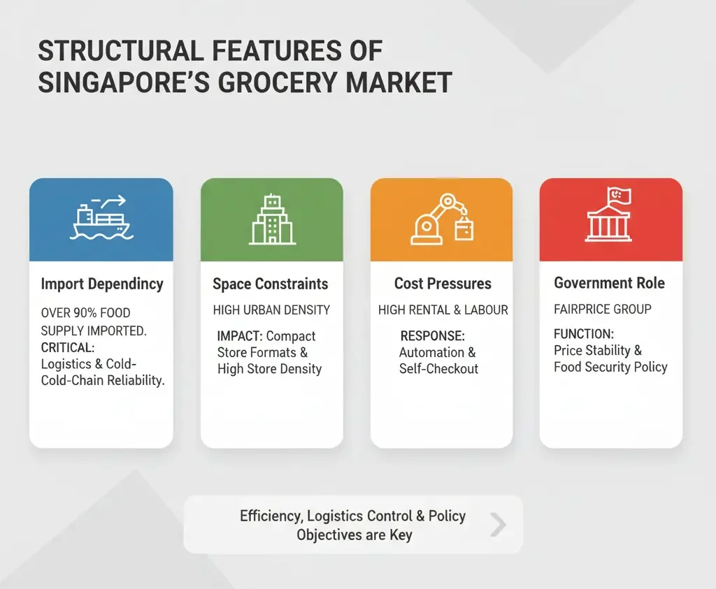 10 Supermarkets in Singapore by Market Influence