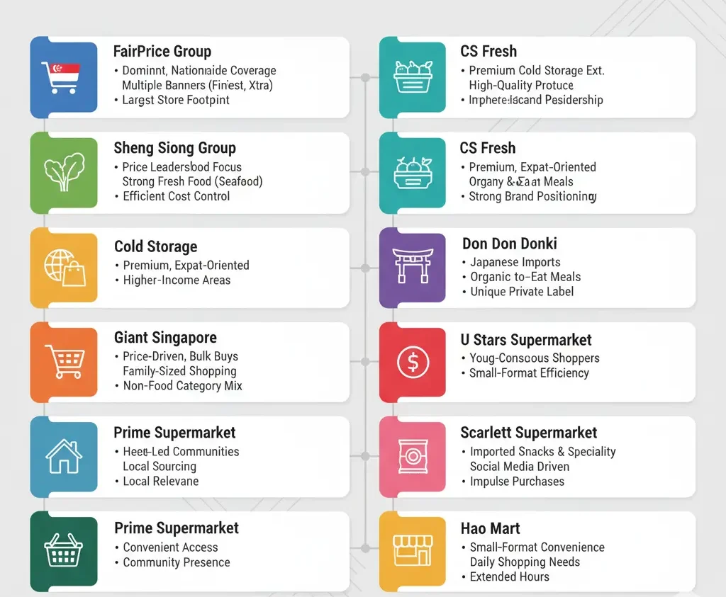 Top Supermarkets in Singapore 2026