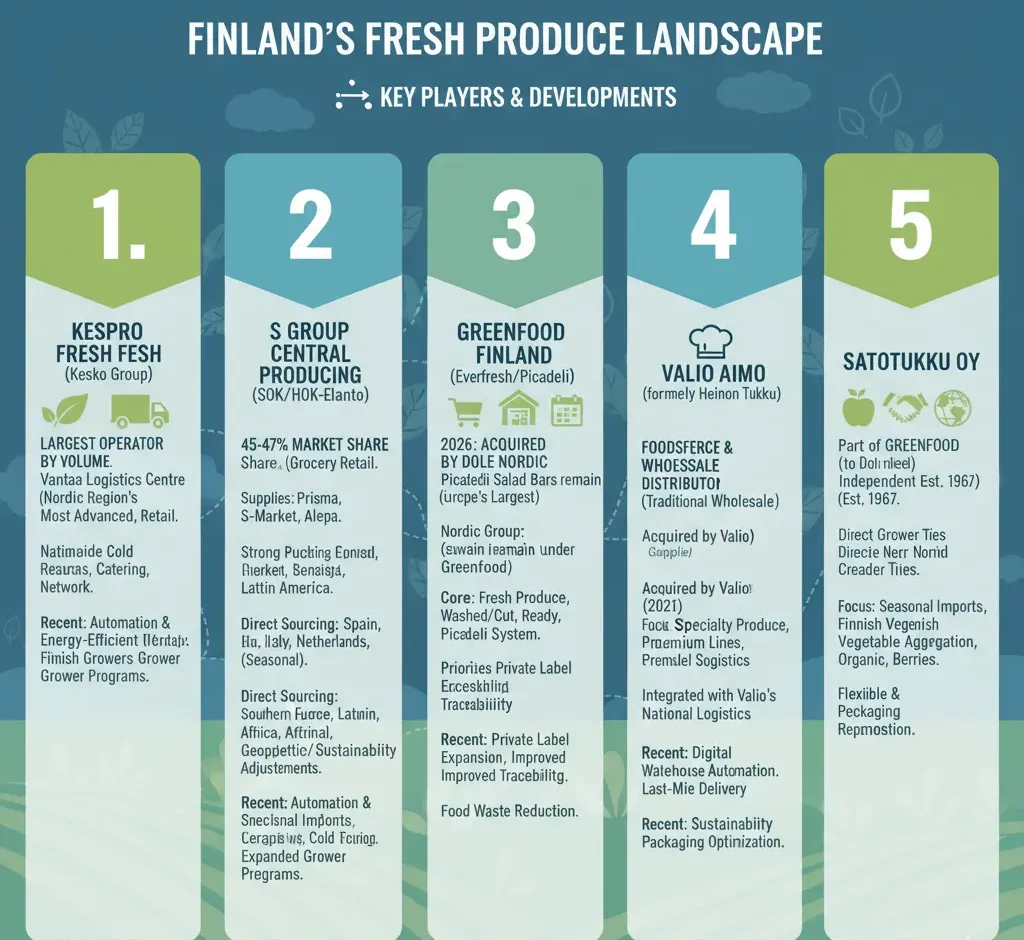 5 Fresh Produce Companies in Finland