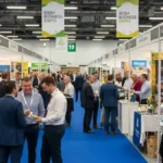 Irish trade event exhibition hall in Dublin