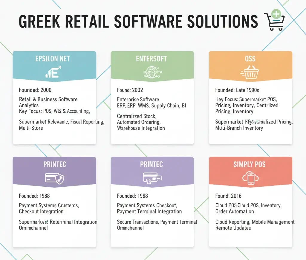 Retail Technology Companies Powering Greek