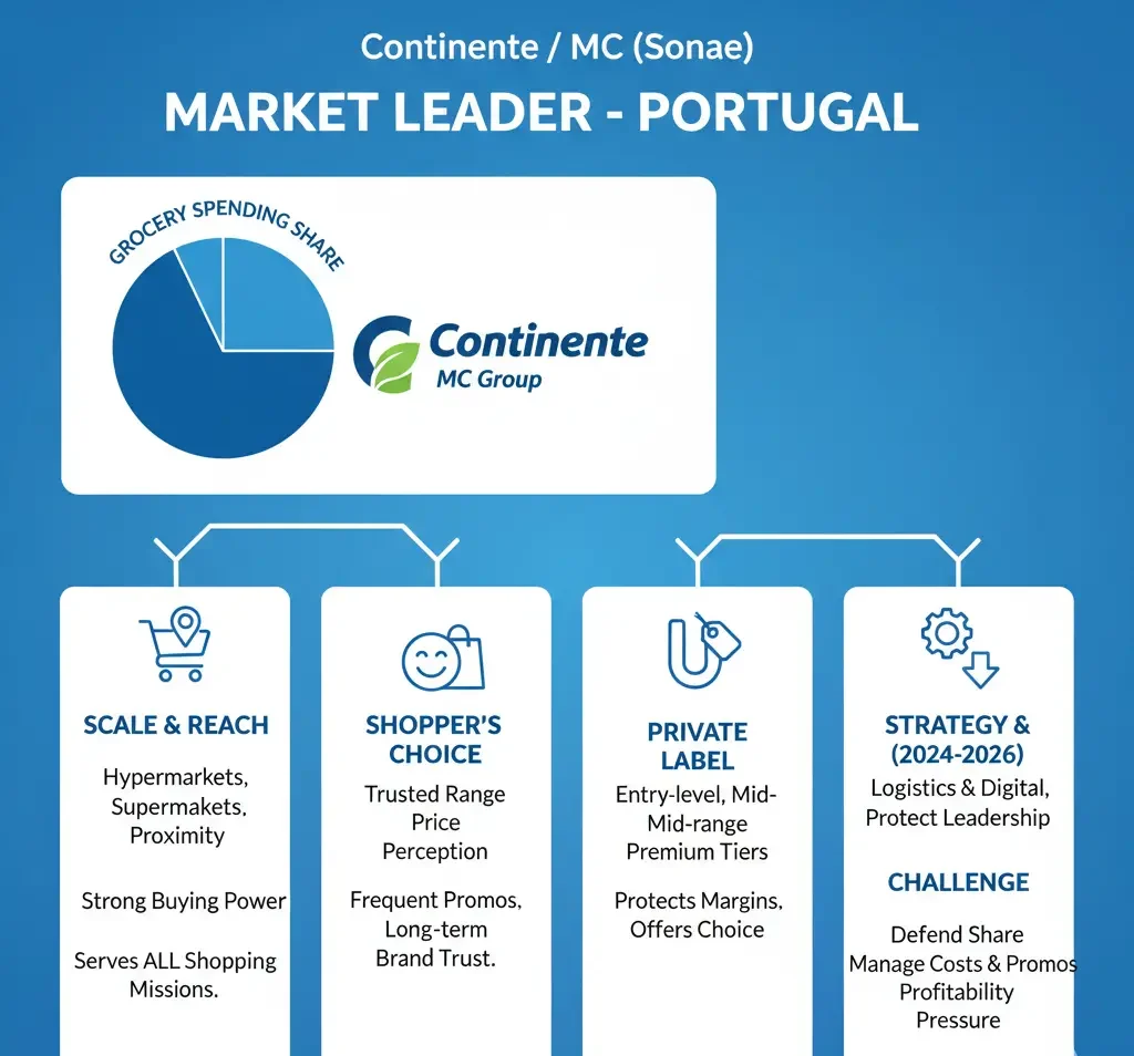 5 Supermarkets in Portugal by Revenue