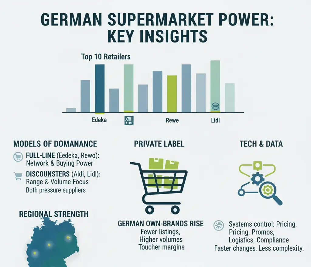 Top 10 Supermarkets in Germany
