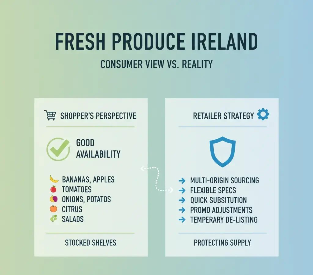 availability of fresh produce in Ireland