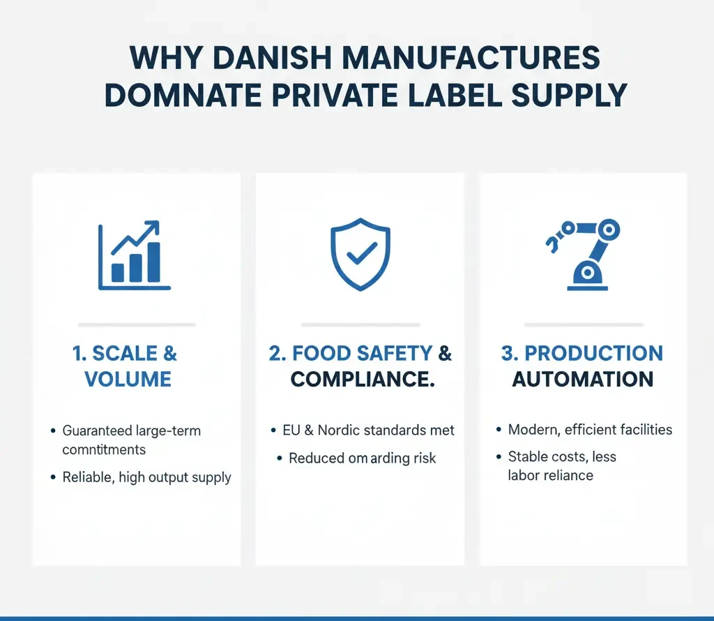 Denmark Private Label Manufacturers by Revenue