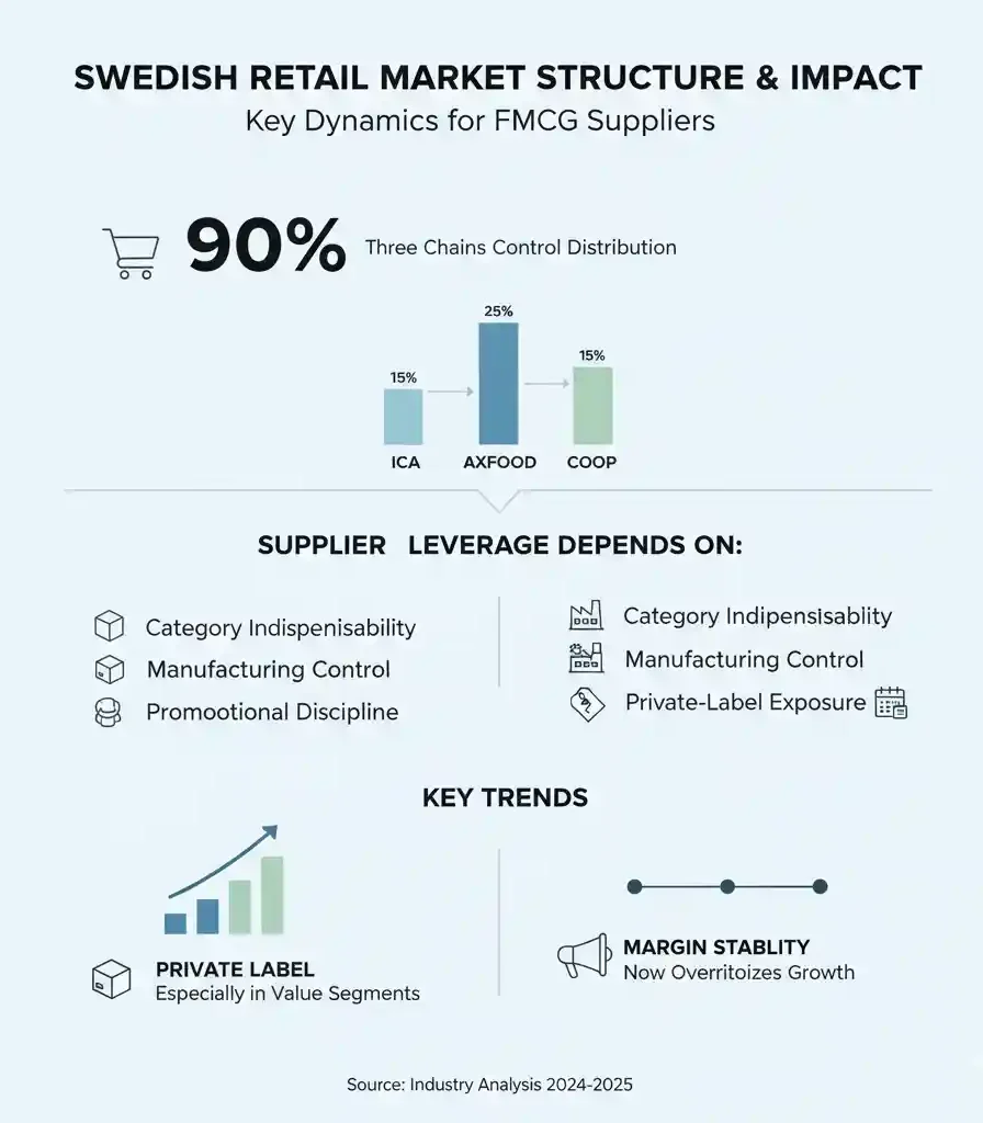 10 FMCG Brands in Sweden by Revenue