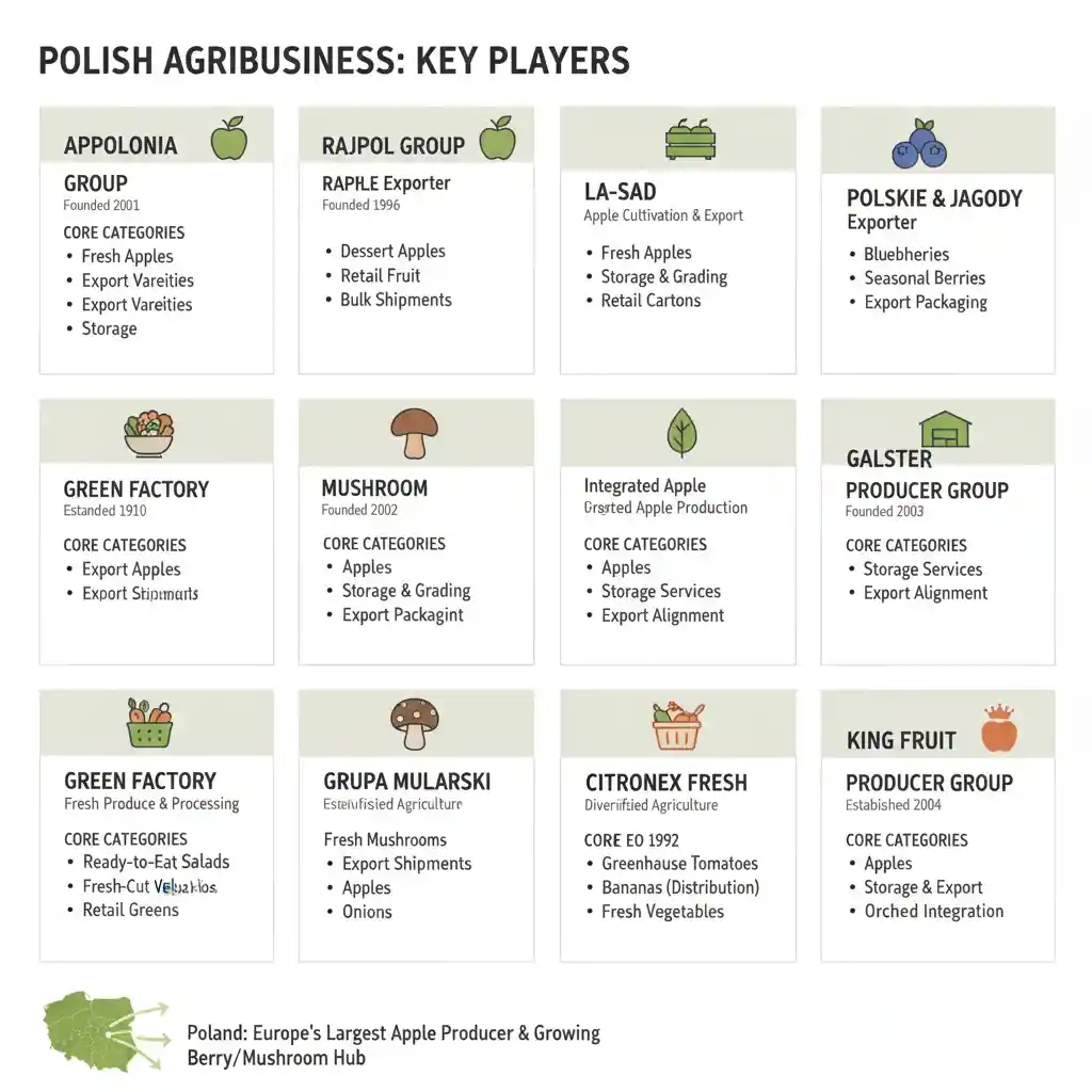 Top 10 Fresh Produce Companies in Poland (2026)