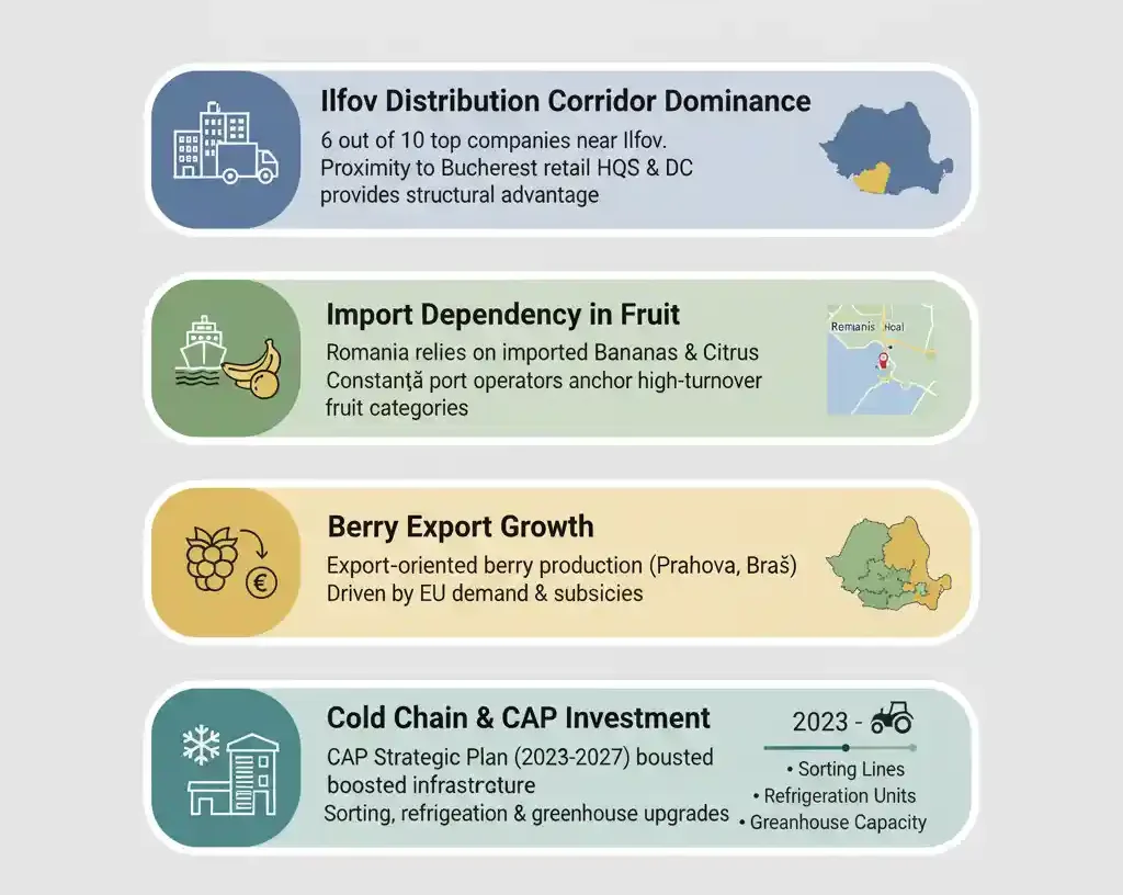  10 Fresh Produce Companies in Romania