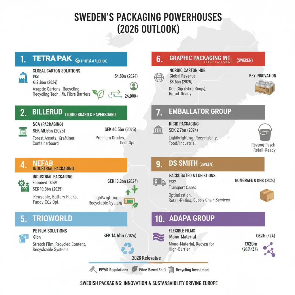 Packaging Companies in Sweden