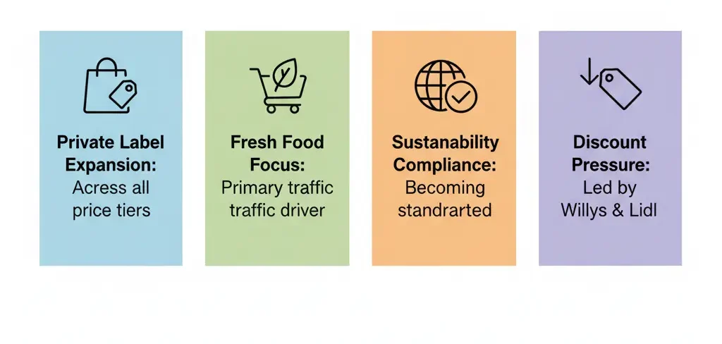 Supermarket Chains in Sweden by Market Share (2026)