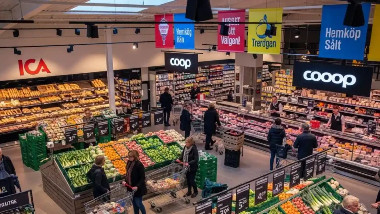 Supermarket Chains in Sweden by Market Share