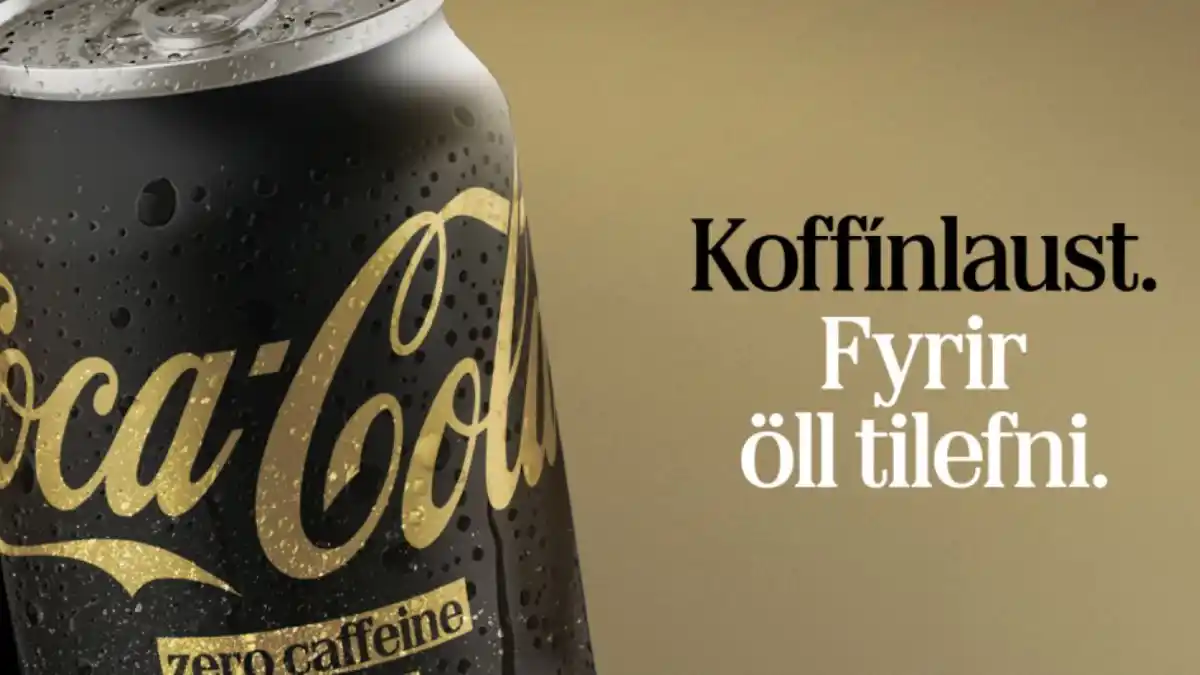 Coke Zero Zero packaging redesign launches in Iceland