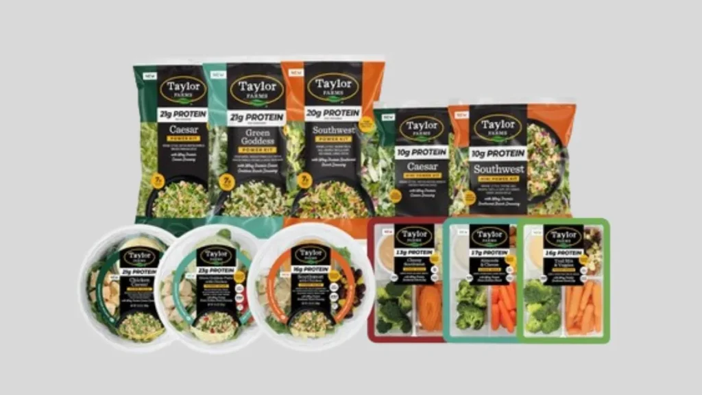 Taylor Farms launches protein-forward salad and snack line