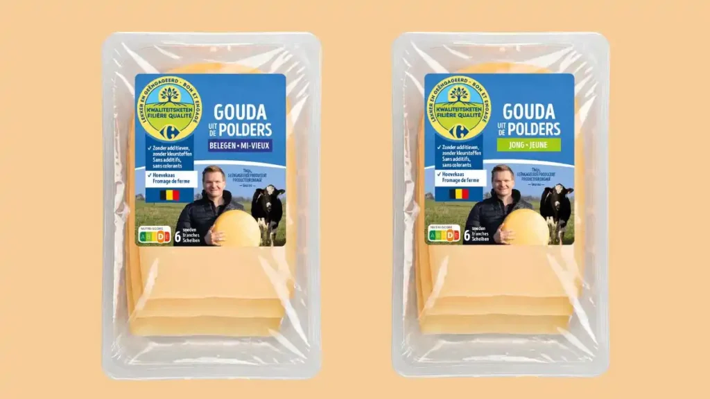 Carrefour expands Belgian private label Gouda cheese range