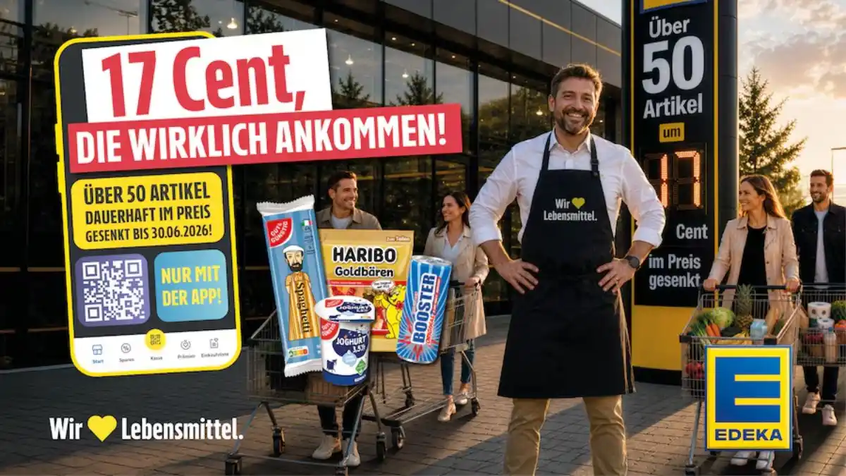 EDEKA launches Germany supermarket discount campaign