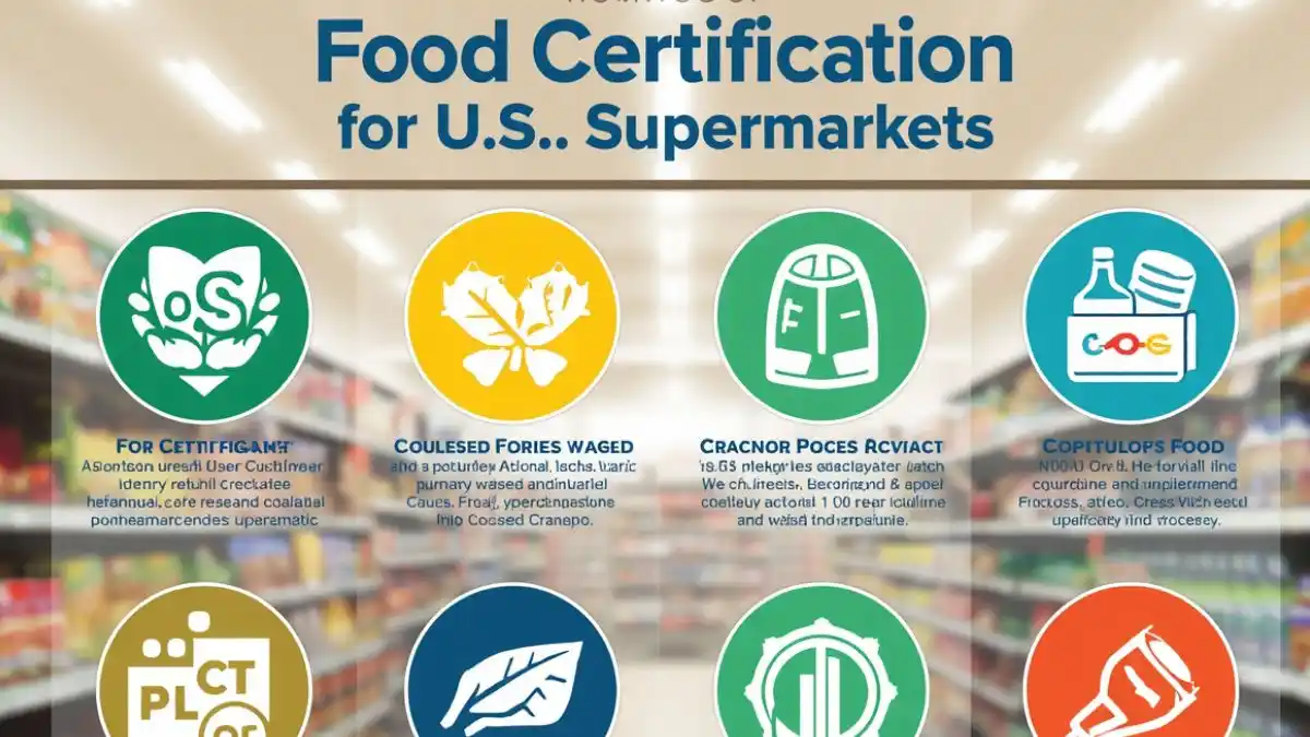 Food Certifications for US Supermarkets