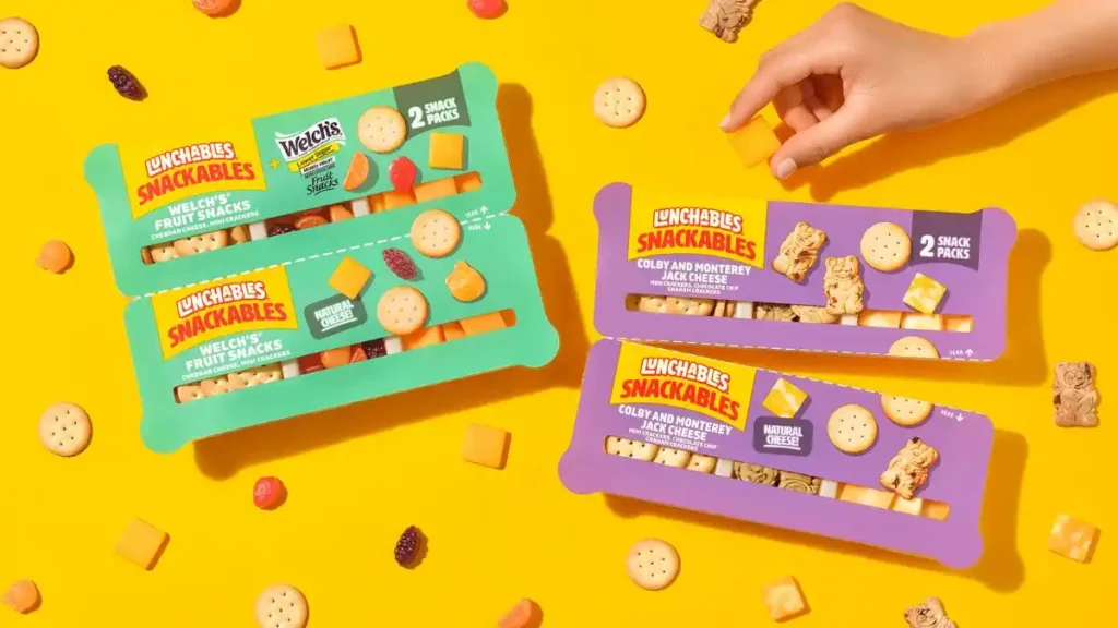 Lunchables launches Snackables packs in US