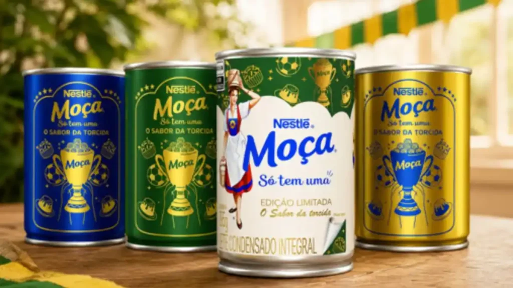 Nestlé Launches Soccer-Themed Leite Moça Packaging in Brazil