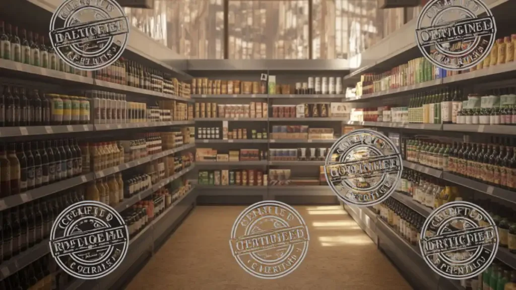 Food Certifications for Italian Supermarkets
