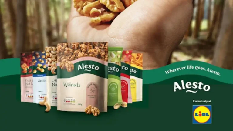 Lidl Uk gives Alesto a bold new look for snack shoppers