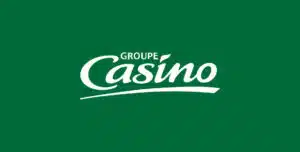 White Groupe Casino logo on a green background.