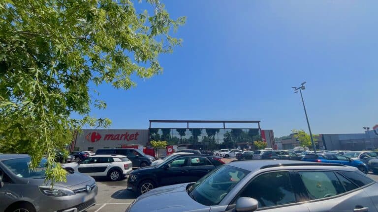 Carrefour Market store in France