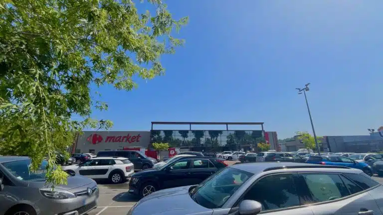Carrefour Market store in France