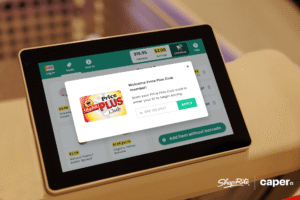Instacart Caper smart shopping cart
