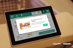 Instacart Caper smart shopping cart