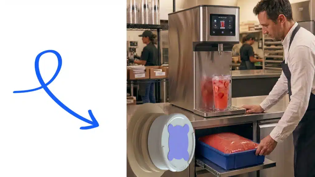 SIG CleanClic Connect bag-in-box dispensing system